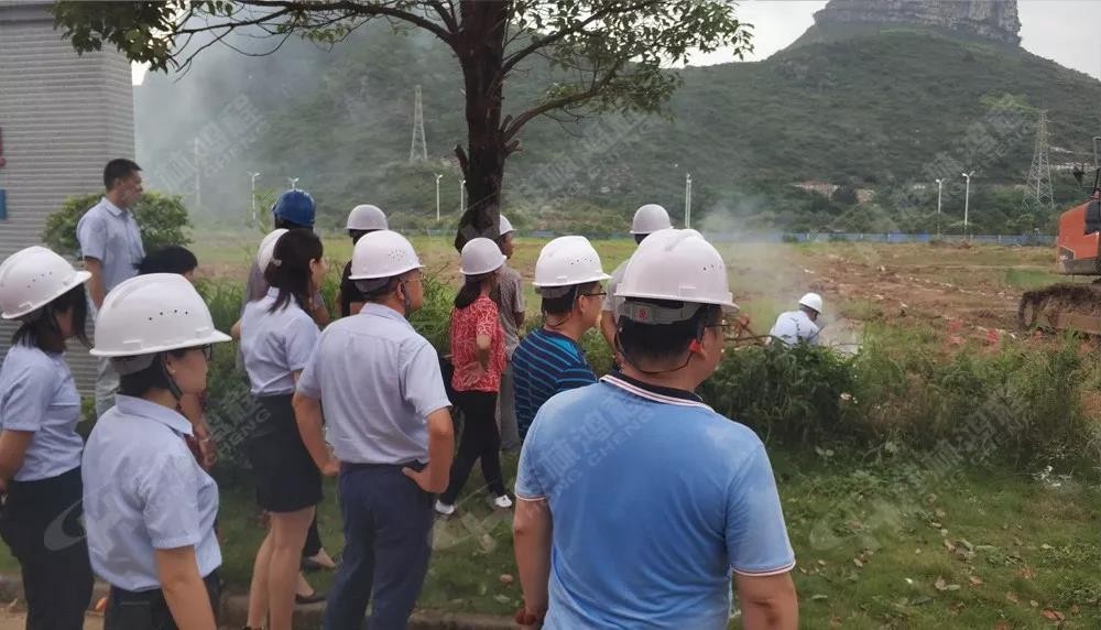 桂林鴻程機(jī)電設(shè)備有限公司廠區(qū)2#生產(chǎn)廠房開工大吉！